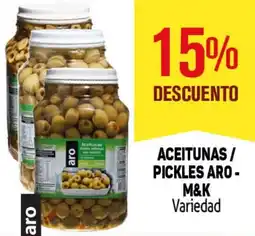 Makro M&K Aceitunas/Pickels Aro oferta