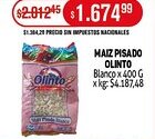 Makro Olinto Maiz Pisado oferta