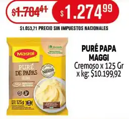 Makro Maggi Puré de Papas oferta