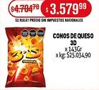 Makro 3D Conos de Queso oferta