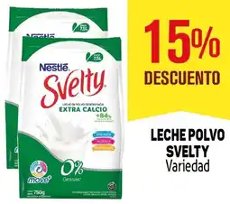 Makro Nestlé leche polvo svelty variedad oferta