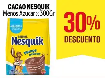Makro Nestlé cacao nesquik menos azucar oferta