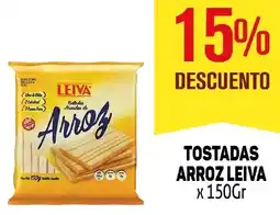 Makro Leiva tostadas arroz oferta