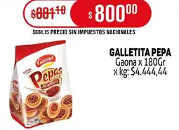 Makro Pepas galletita gaona oferta