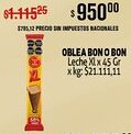 Makro Oblea bono bon leche oferta