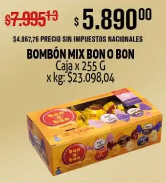 Makro Bombón mix bon o bon caja oferta