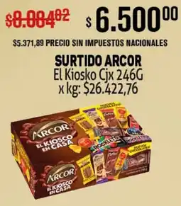 Makro Arcor surtido el kiosko oferta