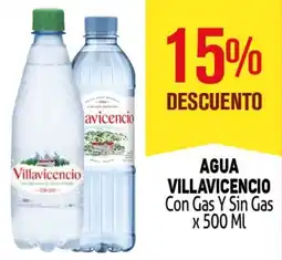 Makro Villavicencio agua con gas y sin gas oferta