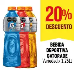 Makro Gatorade bebida deportiva variedad oferta