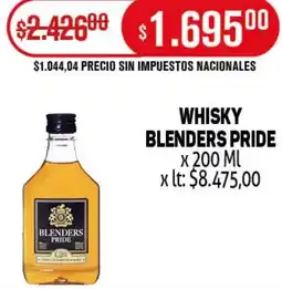 Makro Blenders pride whisky oferta