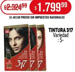 Makro 317 tintura variedad oferta