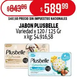 Makro Plusbelle jabon variedad oferta