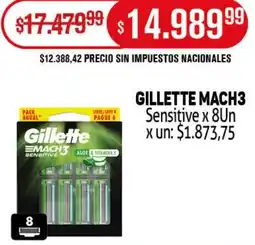 Makro Gillette mach3 sensitive oferta