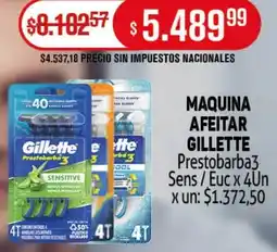 Makro Maquina afeitar gillette oferta