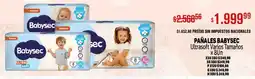 Makro Babysec pañales ultrasoft varios tamaños oferta