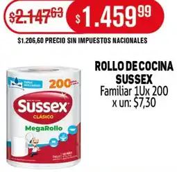 Makro Sussex rollo de cocina familiar oferta