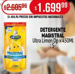 Makro Magistral detergente oferta