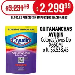 Makro Ayudin quitamanchas colores vivos oferta