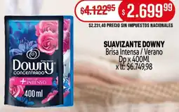 Makro Downy suavizante brisa intensa/verano oferta