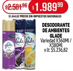 Makro Glade desodorante de ambientes oferta