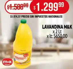 Makro M&K lavandina oferta