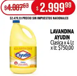 Makro Ayudin lavandina clasica oferta