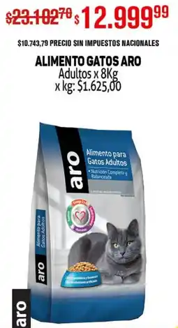 Makro Aro alimento gatos adultos oferta