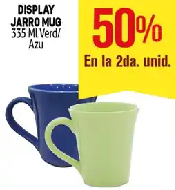 Makro Mug display jarro oferta