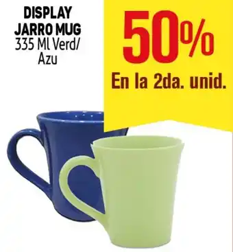 Makro Mug display jarro oferta