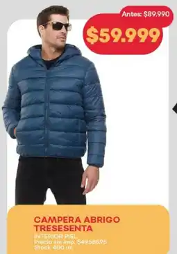 Supermercados Tadicor Campera abrigo tresesenta sire oferta