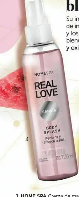 Farmacity Body splash home spa real love oferta