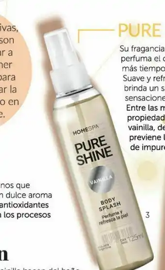 Farmacity Home spa body splash home spa pure shine oferta