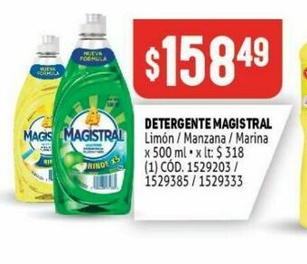 Makro Detergente magistral oferta