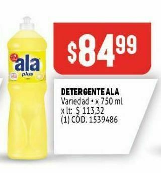 Makro Detergente ala oferta
