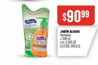 Makro Jabón algabo oferta