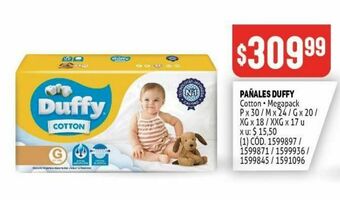 Makro Pañales duffy oferta