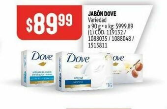 Makro Jabón dove oferta