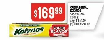Makro Crema dental kolynos oferta