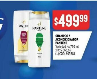 Makro Shampoo/ acondicionador pantene oferta