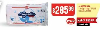 Makro Algodón m&k oferta