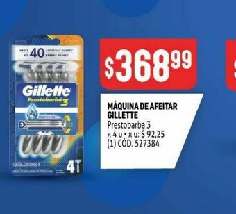 Makro Máquina de afeitar gillette oferta