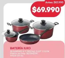 Supermercados Tadicor Ilko batería oferta