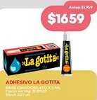 Supermercados Tadicor La gotita adhesivo base cianocrilato oferta