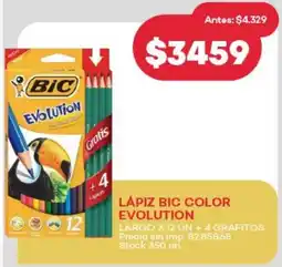 Supermercados Tadicor Bic color lápiz evolution largo oferta