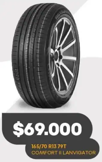 Supermercados Tadicor 165/70 R13 79T Comfort II lanvigator oferta
