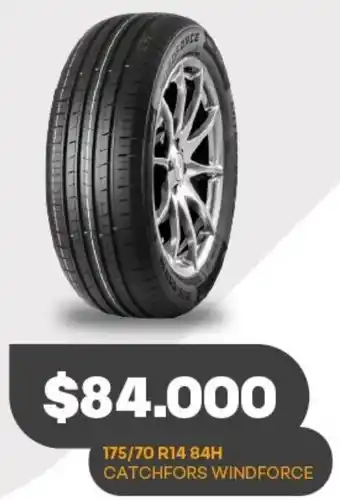 Supermercados Tadicor 175/70 R14 48H Catchfors windforce oferta
