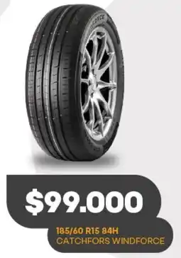 Supermercados Tadicor 185/60 R15 84HCatchfors windforce oferta