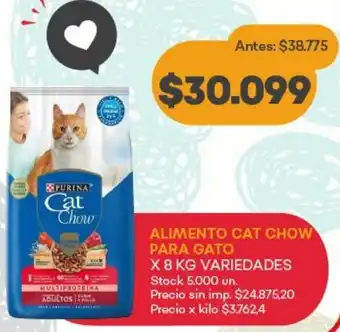 Supermercados Tadicor Purina cat chow alimento para gato oferta