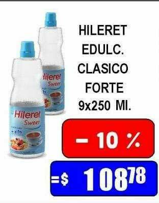 Dulcenter Hileret Edulc. Clasico Forte oferta