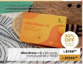 Grandiet Ultra Bronz + C 30% Off En La 2da Unidad oferta